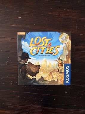 Kosmos Lost Cities Card Game - Blue Adventure Edition